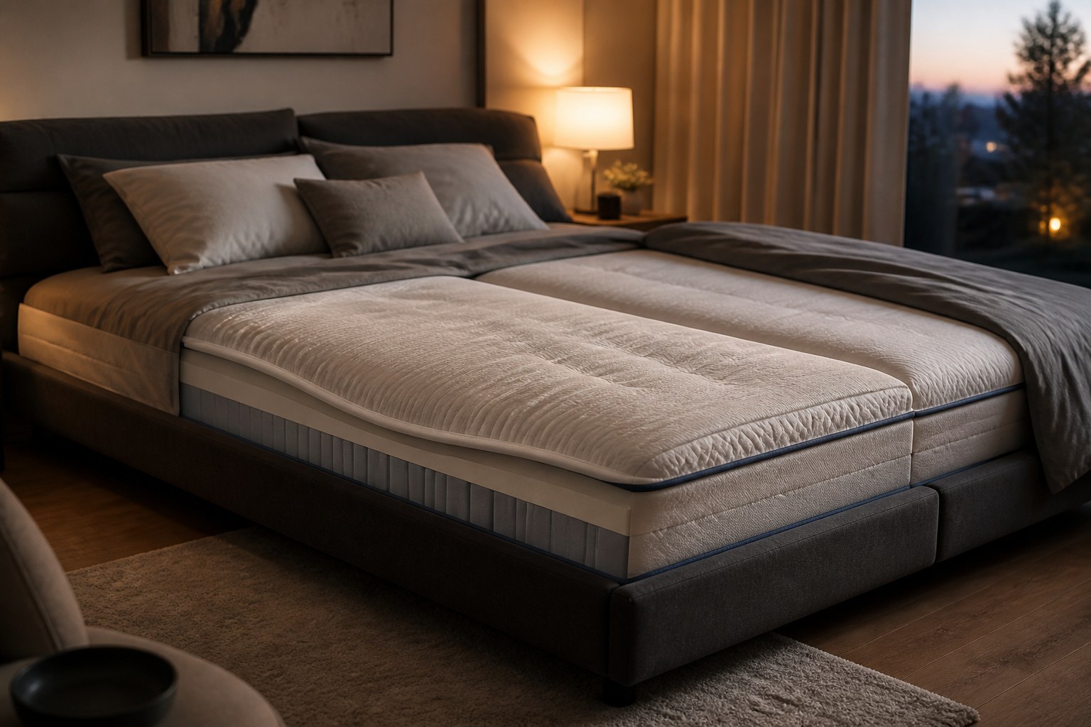 Best Smart Mattress for Combination Sleepers | DeRUCCI