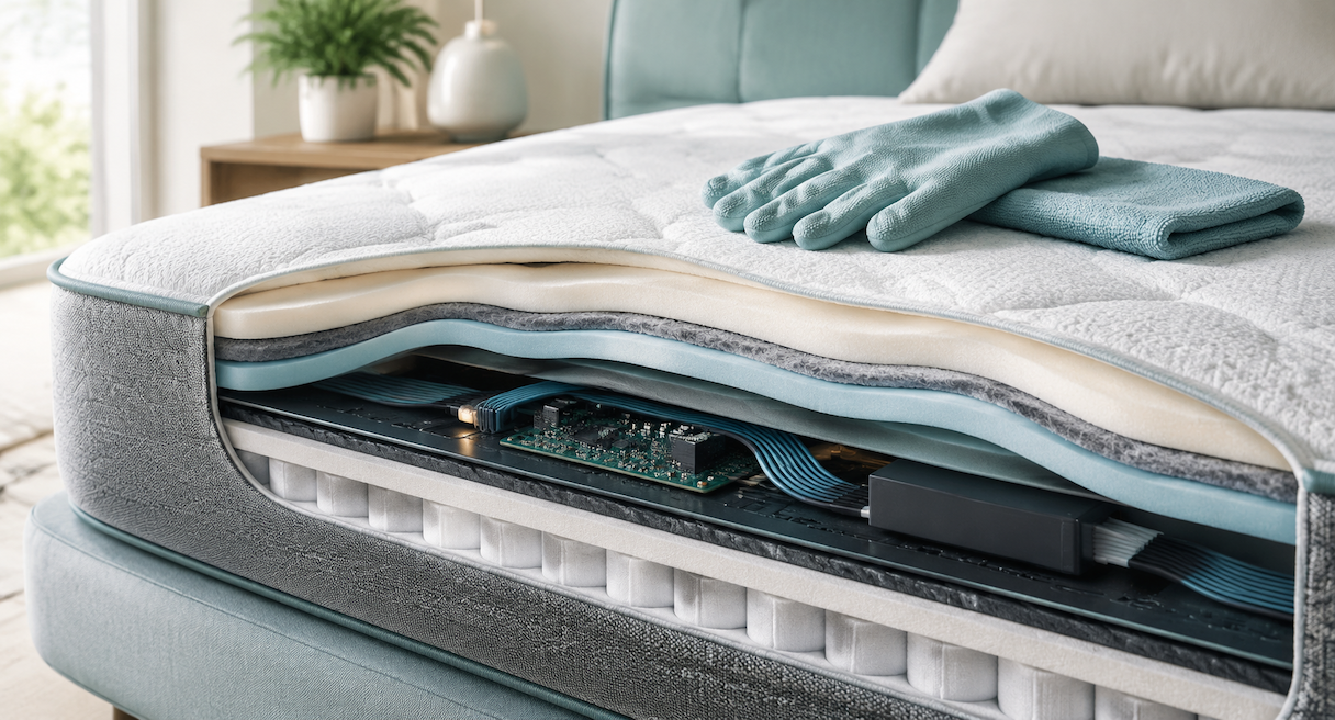 How to Clean a Smart Mattress: Electronics Care
